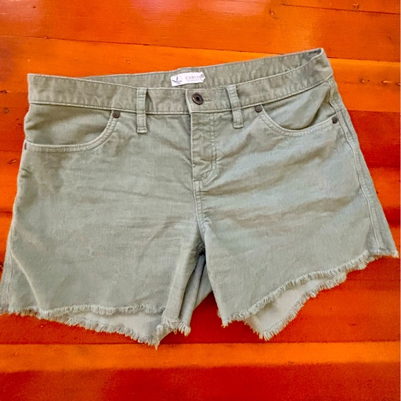 Carve Designs Oahu Butter 4 in. shorts - Olive - Picture 3 of 8